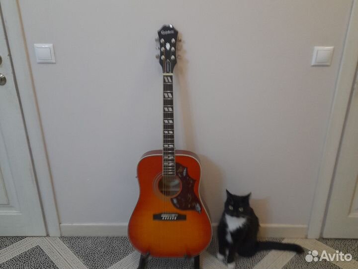 Гитара электроакустика Epiphone hummingbird