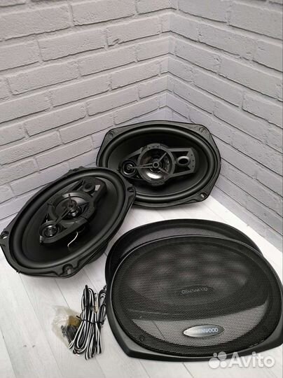 Динамики Ок Kenwood KFC-6958 овалы для авто 6/9