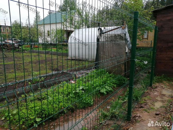 Забор из Гиттер 3Д 5 мм. 1.7 метра