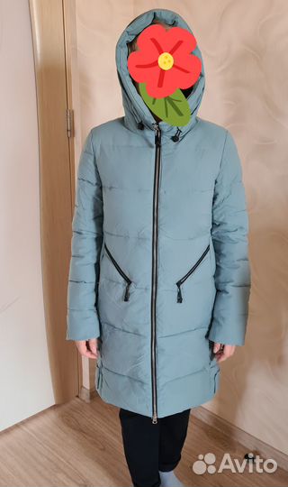 Продам зимний пуховик р.46-48