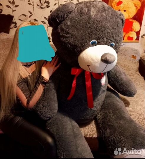 Большие плюшевые медведи