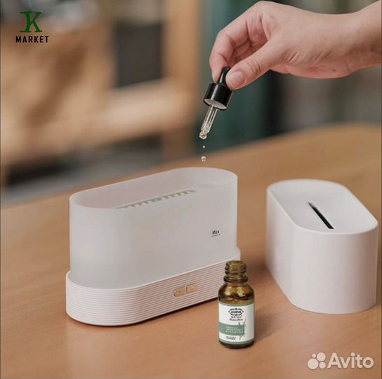 Увлажнитель воздуха, Аромадиффузор пламя