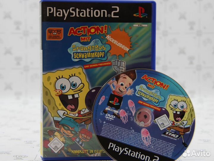 SpongeBob SquarePants Movin' with Friends (PS2)