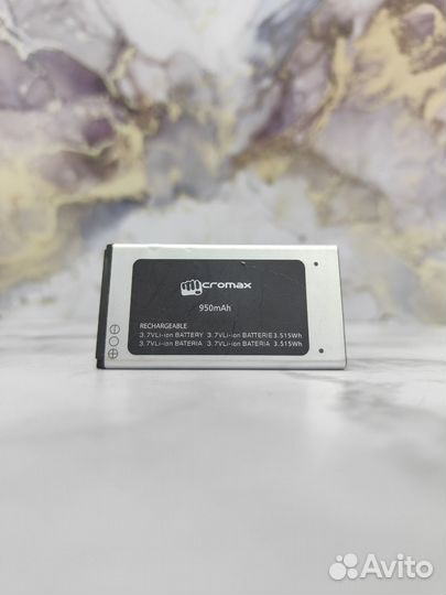 Батарея BAT акб Micromax 1ICP5/35/64 3.5Wh 3.7V 95
