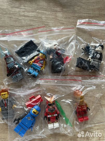 Lego минифигурки разные серии