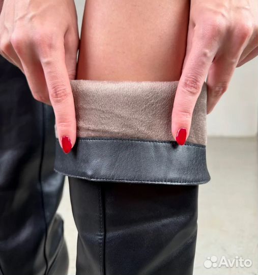 Сапоги казаки демисезонные женские 39