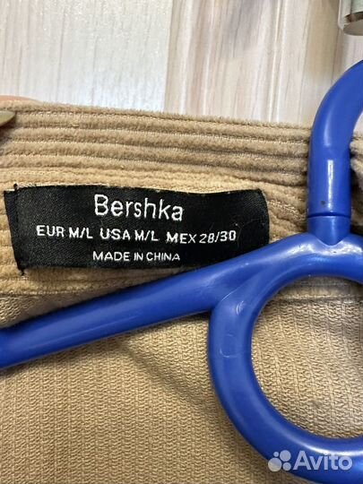 Женская велвотовая рубашка bershka