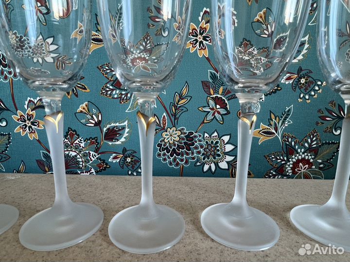 Фужеры/бокалы хрусталь Bohemia Чехия новые