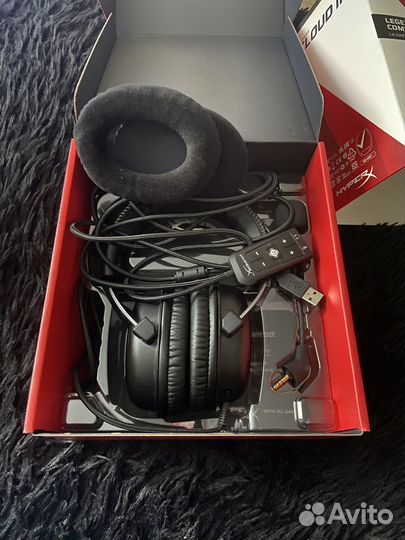 Игровые наушники hyperx cloud 2