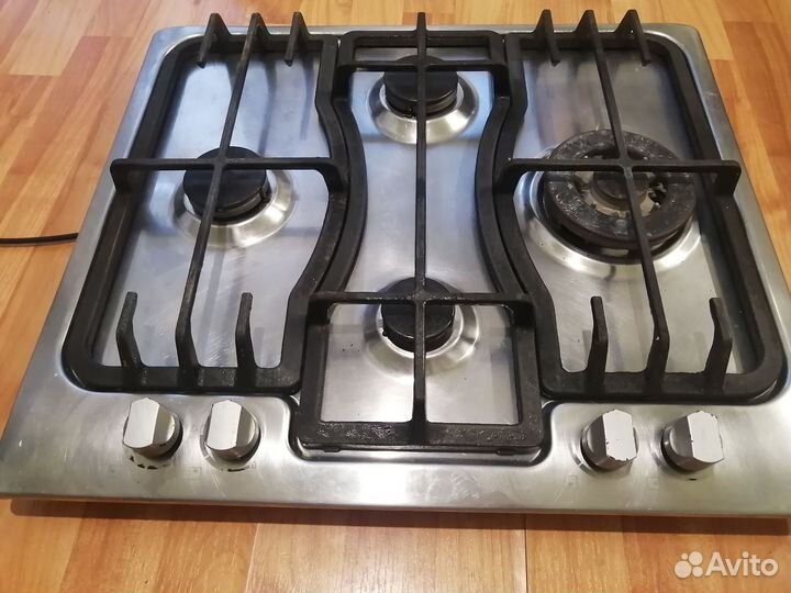 Газовая варочная панель zanussi 4 конфорки