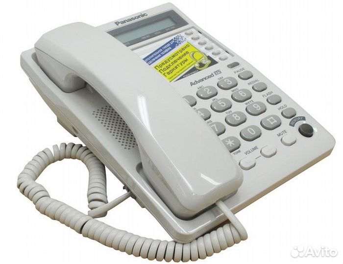 Стационарный телефон panasonic KX-TS2362RUW