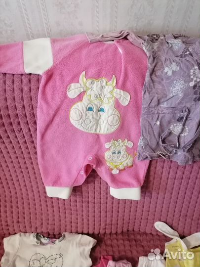 Детские вещи от 0 до года пакетом