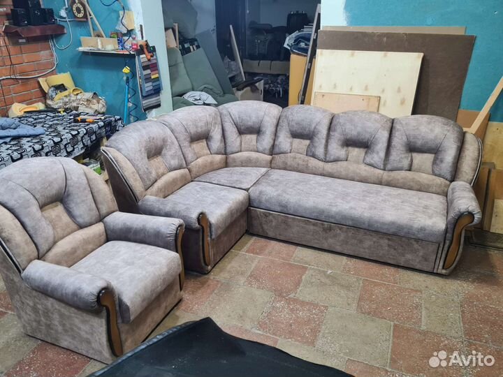 Перетяжка,изготовление и ремонт мягкой мебели