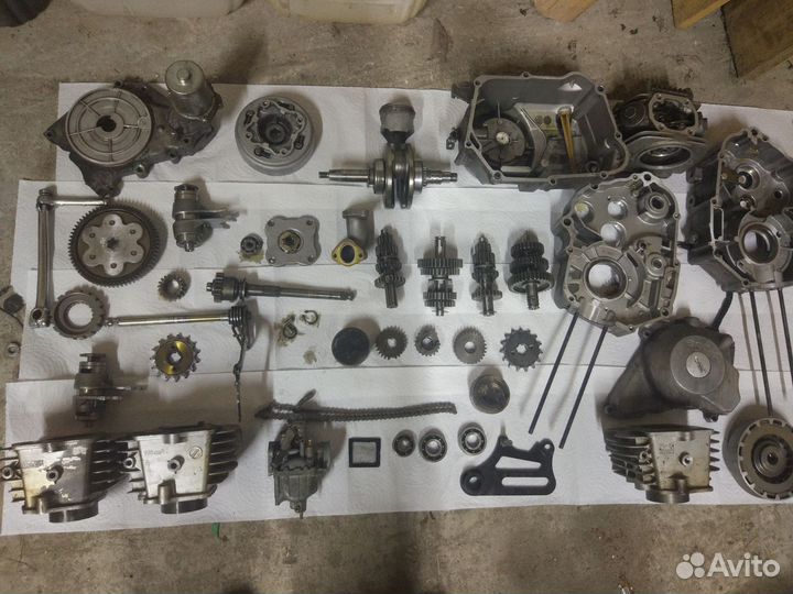 Запчасти для питбайка