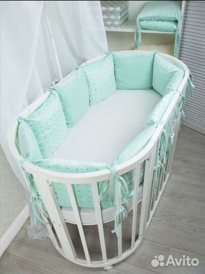 Бортики на кроватку