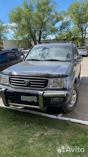 Кенгурятник land cruiser 100