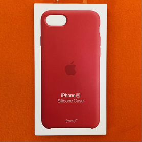 iPhone SE Silicone Case Red (New)