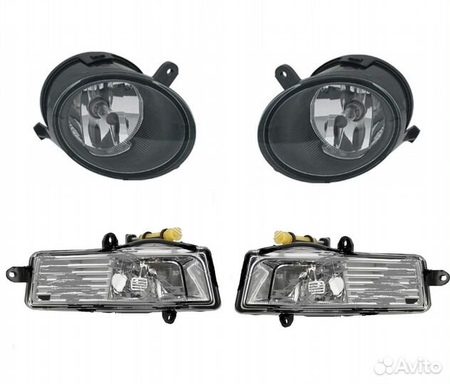 Туманка Audi A6 2005-2011