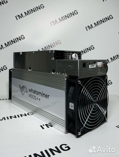 Whatsminer M30S++ 104th Б/У на гарантии