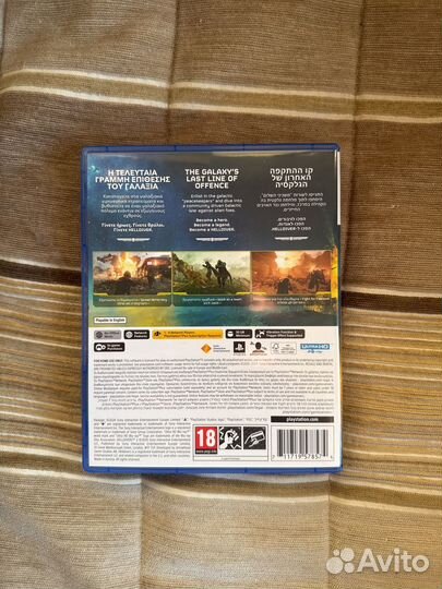 Helldivers 2 ps5 диск