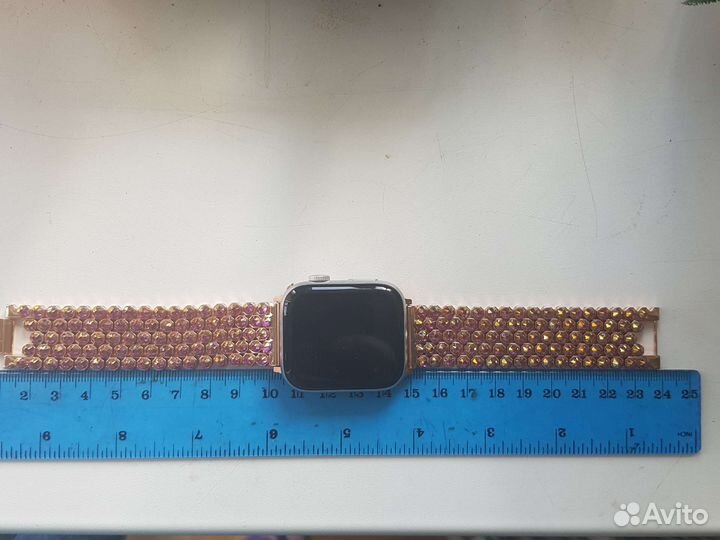 Браслет со стразами для часов Apple watch