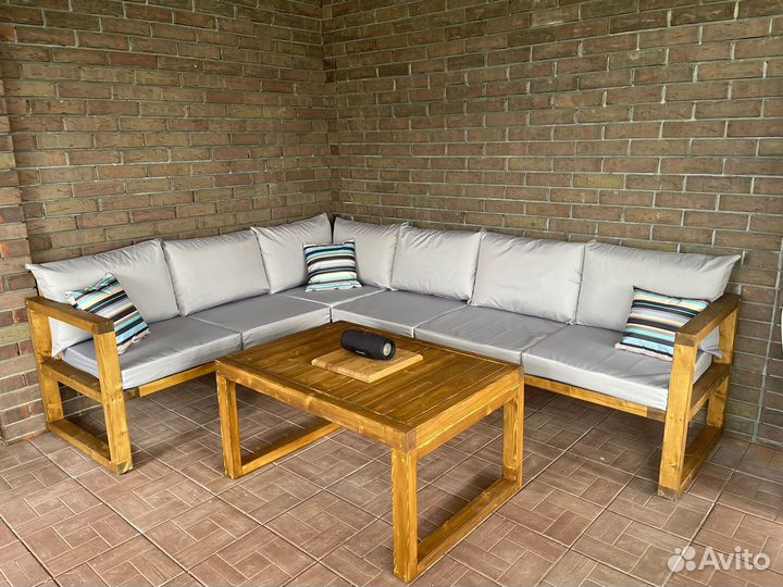 Набор просторной мебели «люкс» в террасу