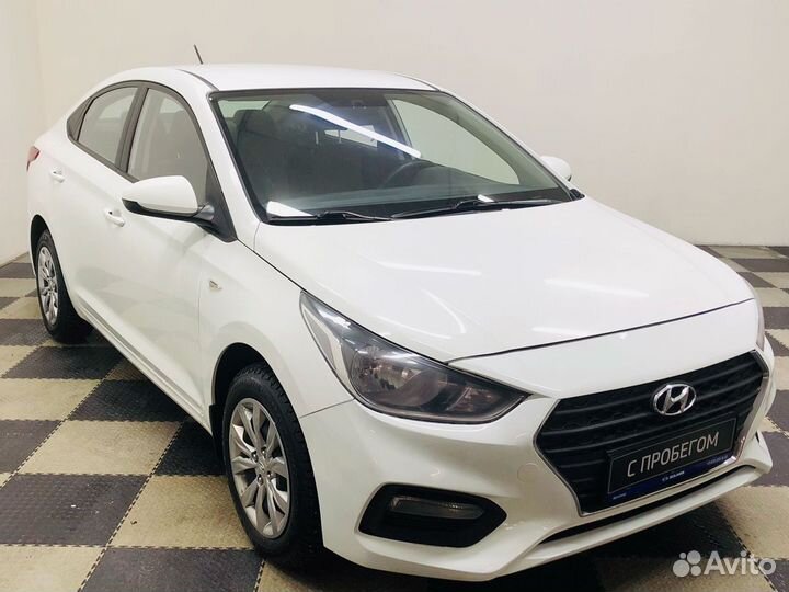 Hyundai Solaris 1.6 МТ, 2019, 122 659 км