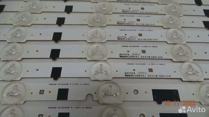 Samsung 2013SVS40F L8 REV1.9 130212. Нет 2 планок