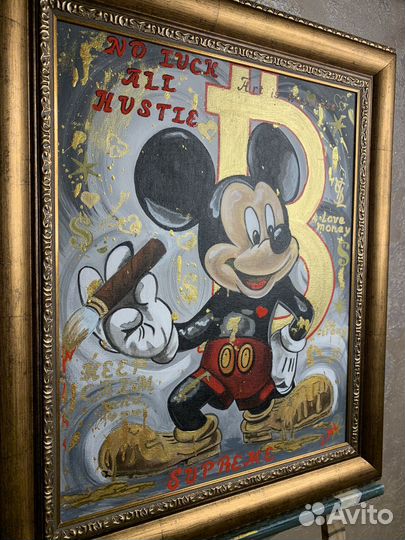 Интерьерная картина Мики Маус