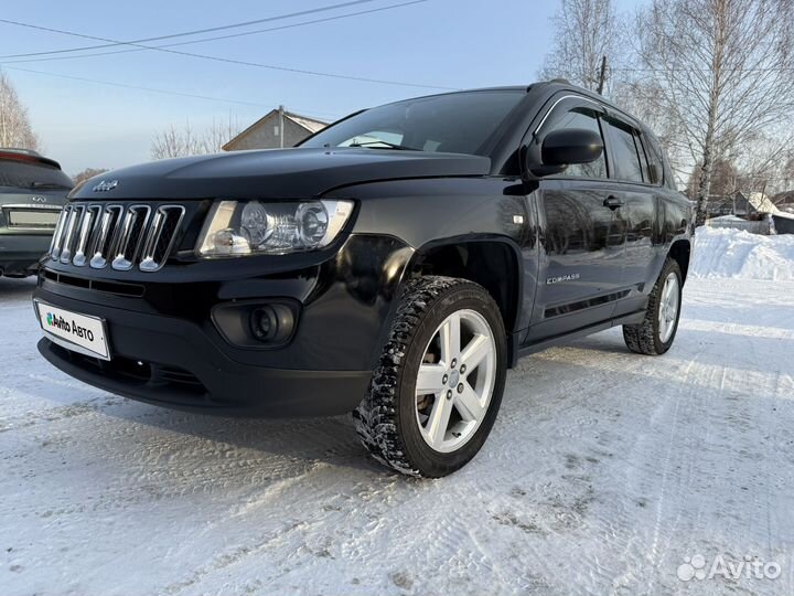 Jeep Compass 2.4 CVT, 2012, 142 000 км