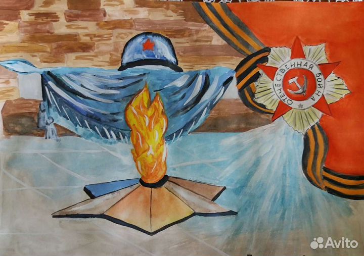 Рисунки и поделки к 9 мая