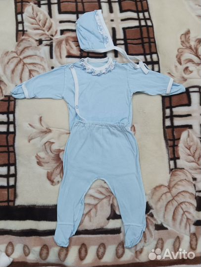 Вещи пакетом от рождения до двух месяцев