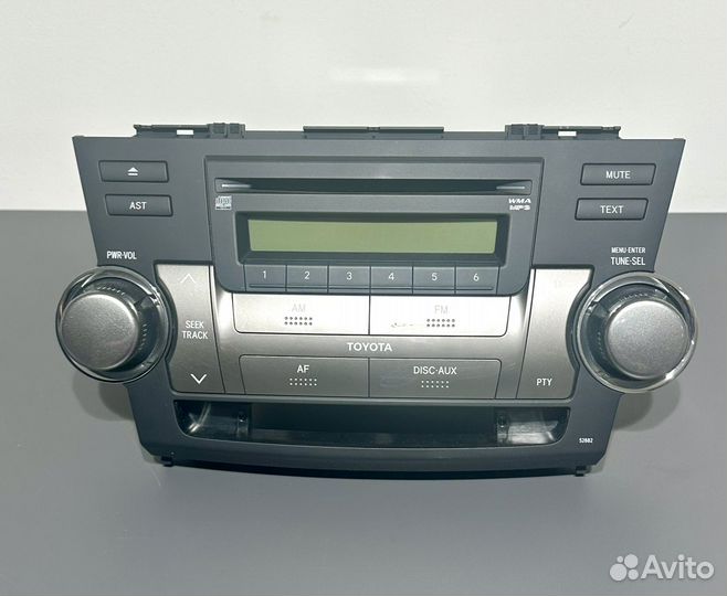 Магнитола Toyota Highlander 2012