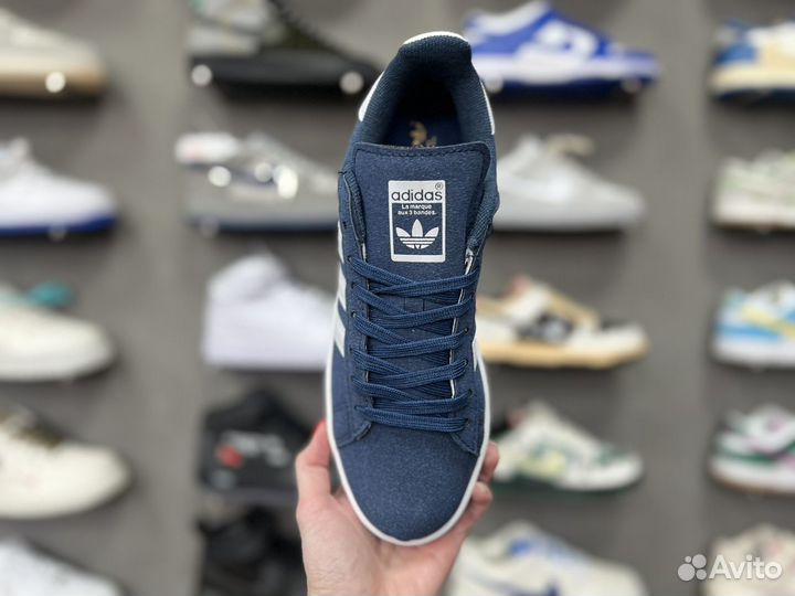 Кроссовки adidas campus deep blue