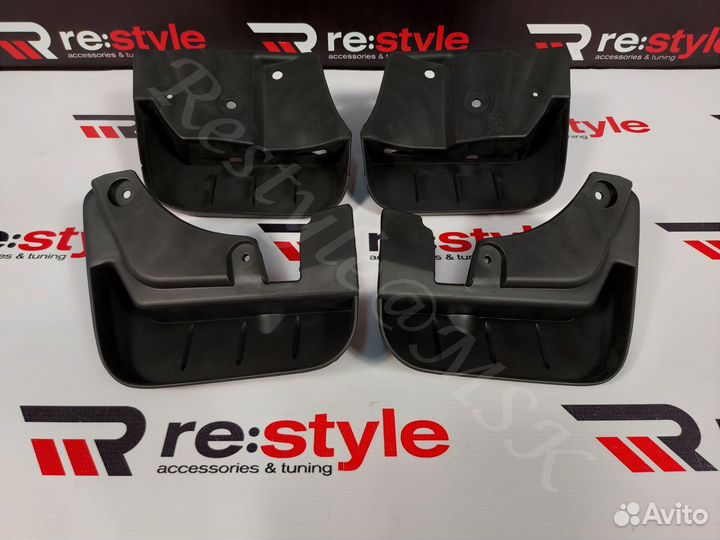 Брызговики Subaru Forester (SH/S12) 07-13г Черные