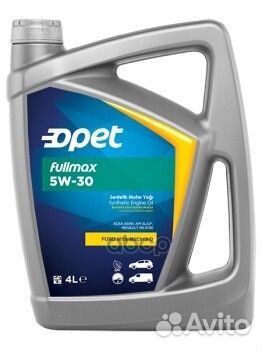 Fullmax 5W-30 Ford: WSS M2C 913 D API: SL/CF acea: