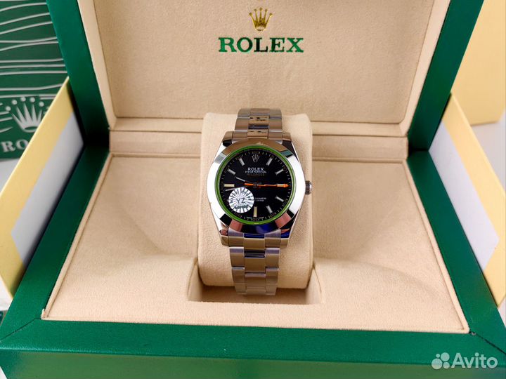 Часы мужские Rolex milgauss lux green