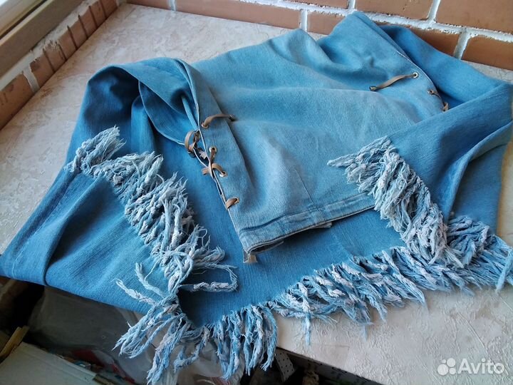 Джинсовая юбка 44 р