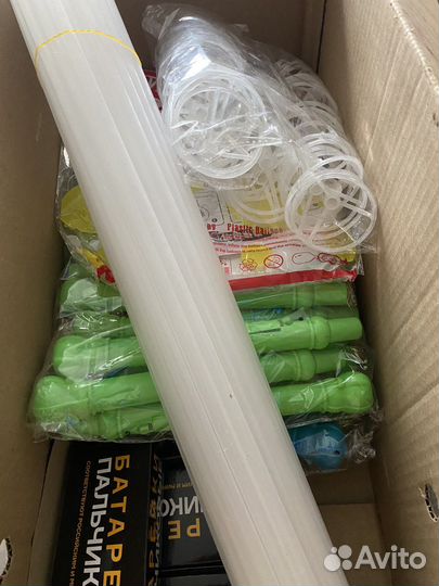 Пластиковые трубочки, ручка, баблс, держатель