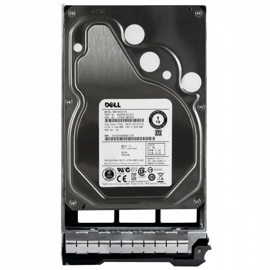 [D3YV6] Жесткий Диск Dell 1tb Sata3 3,5" Hdd D3yv6