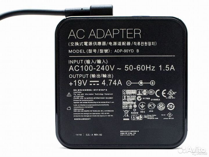 Блок питания для ноутбука Asus ADP-90YD B оригинал