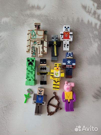 Minecraft фигурки