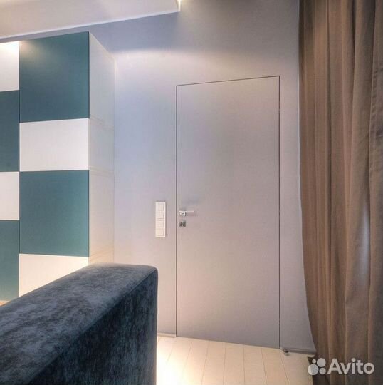 Скрытые межкомнатные двери под отделку