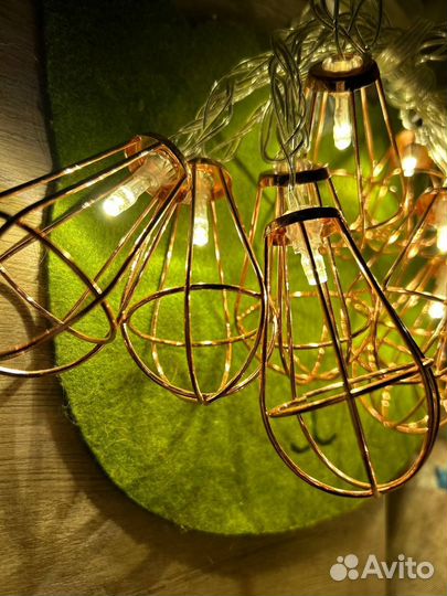 Новая гирлянда Лампочки