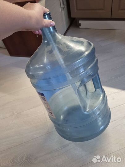 Бутылка 20 литров пластик
