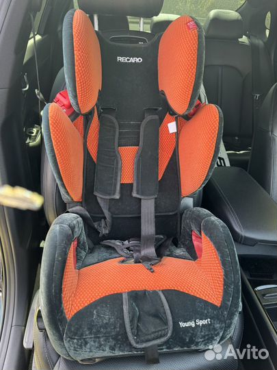 Детское автокресло recaro young sport