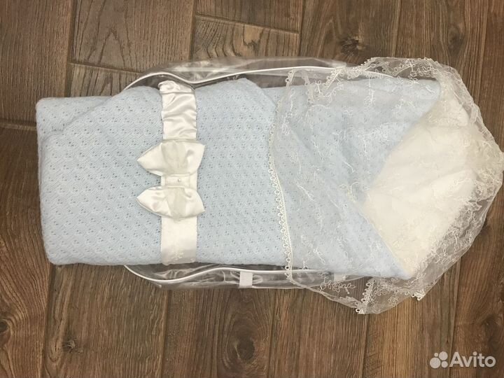 Конверт одеяло на выписку зима