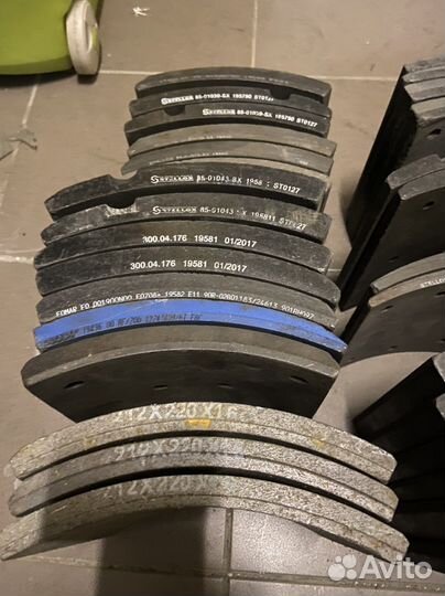 Накладки колодки на грузовик