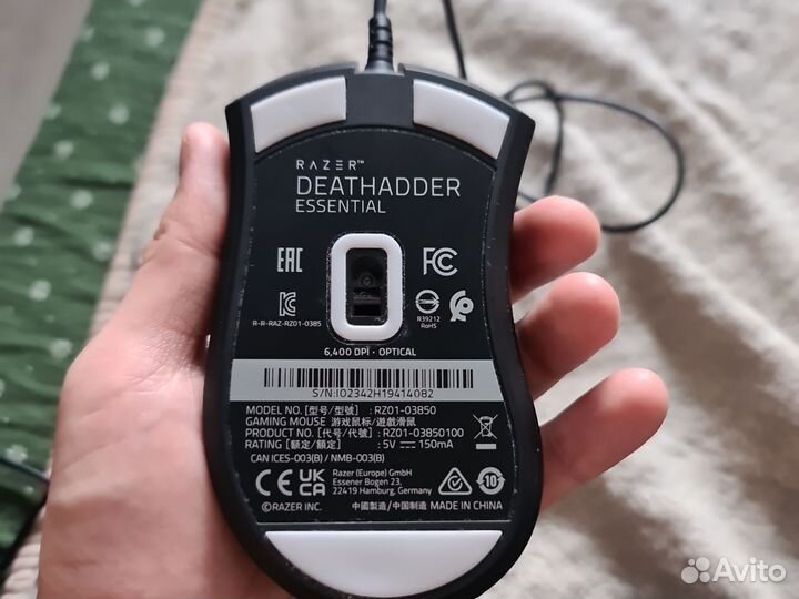 Игровая мышь razer deathadder essential