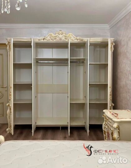 Спальня Афина Светлый крем Новая